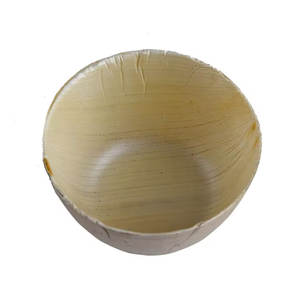Cuencos ovalados desechables de hoja de palma natural para servir ensaladas, frutas y alimentos para bodas y ocasiones - Product Image 3