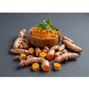 Cúrcuma Natural en Rodajas de Proveedor Indio, Rizoma Seco Picante de Súper Calidad, 25 kg para una Dieta Saludable y Llena de Sabor, Procesamiento en Crudo a Granel - Product Image 1