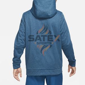 Sudadera con Capucha y Cremallera para Hombre, 100% Algodón, Invierno, Diseño Personalizado, Servicio OEM de Alta Calidad, MOQ de 2 Piezas - Product Image 2