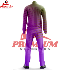 Vêtements décontractés Marque privée Dernier design Survêtement par sublimation OEM Vente en gros Survêtement à manches longues pour homme par sublimation - Product Image 2