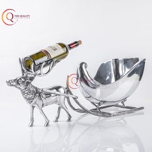 Tendance Design Renne Argent Refroidisseur De Vin Seau À Glace Maison Bar et Mariage Haute Qualité Métal Cerf Glaçon Refroidisseur Champagne - Product Image 1