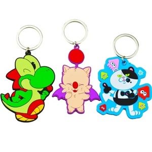 Hot xu hướng PVC cao su Keyring 2025 phiên bản cá nhân name tag với Anime hoặc emojies phong cách - Product Image 4