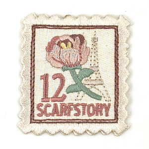 Classic <b>Stamp</b> Style Embroidered Iron-On Canvas Patches for Hats and Fashion Use - Product Image 6