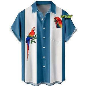 CATCHY GEARS Nueva Camiseta de Verano para Hombre, Diseño Personalizado de Alta Calidad, Estilo Tribal Polinesio Hawaiano, Transpirable y de Secado Rápido - Product Image 5