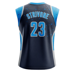 Nuevo conjunto de uniforme de baloncesto personalizado, nueva ropa deportiva de poliéster 100% de secado rápido, pantalones cortos de Jersey transpirables de buena calidad, equipo al por mayor - Product Image 2