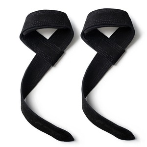 Sangles de musculation en cuir personnalisées avec logo, sangles de poignet pour la musculation, rose, pour la musculation - Product Image 3