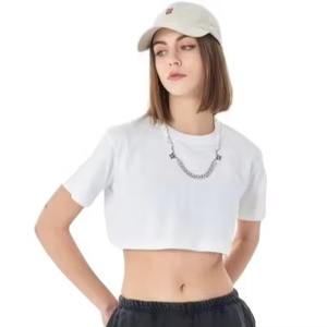 เสื้อยืดผ้าฝ้ายวินเทจสำหรับผู้หญิงเสื้อยืดสั้นสำหรับผู้ชาย100% ฤดูร้อนมาใหม่ - Product Image 1