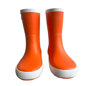 Bottes <span class=keywords><strong>de</strong></span> <span class=keywords><strong>pluie</strong></span> en caoutchouc mi-mollet imperméables pour enfants avec doublure en coton Chaussures d'extérieur légères pour garçons et filles - Product Image 3