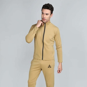Chándal con cremallera de moda para hombre, cómodo y elegante, ideal para ropa informal y actividades deportivas, chándales OEM - Product Image 5