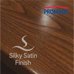 Barniz para Madera Interior Personalizable, a Base de Agua, Acabado Satinado, Color Nogal, Bajo VOC, Sin Solventes, 375 ml - Product Image 4