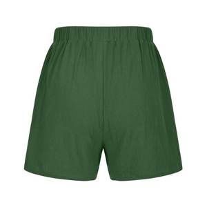 Shorts pour femmes Shorts de yoga taille haute Slim Fit Butt Lift Gym Running Shorts en nylon à haute élasticité - Product Image 4