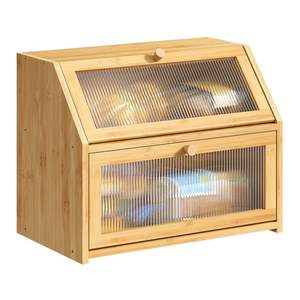 Modern <b>Wooden</b> <b>Bread</b> <b>Box</b> | Durable Construction | Bulk Factory Price - Product Image 2
