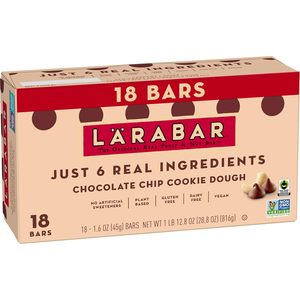 Barra de Galleta con Chispas de Chocolate Lärabar, Vegana, Sin Gluten, con Frutas y Nueces, a Base de Plantas, Sin Lácteos, Kosher, 18 Unidades (1.6 Oz Cada Una) - Product Image 2