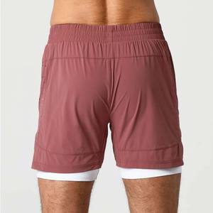 Pantalones cortos de algodón y poliéster para hombre a la venta, nuevo diseño, estilo único, última moda, ropa para hombre, pantalones cortos de doble capa con bolsillo - Product Image 4