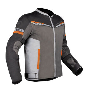 Veste de moto unisexe d'été, taille plus, équipement de protection, course, réfléchissante, manches longues, 220g polyester/nylon - Product Image 1