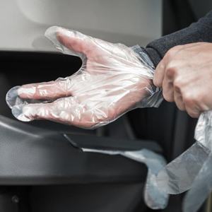 Gants de sécurité jetables à usage unique TPE PROP transparents de qualité supérieure Taille M Doux et confortables - Product Image 1