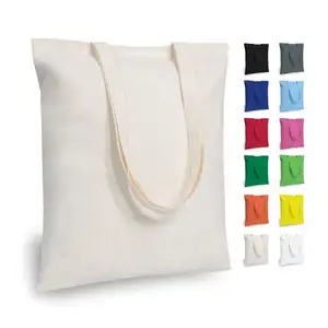 Eco-bolsas de algodón con estampado personalizado, bolsas de mano de algodón con logotipos, bajo pedido, 2022