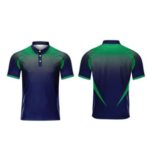 OEM de alta calidad transpirable de secado rápido de los hombres para camisas de fábrica último diseño de manga corta tejido de punto de talla grande - Product Image 2