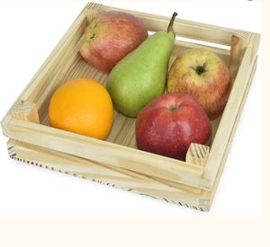 Plateau de service en bois massif naturel pour la nourriture et les fêtes Plateau de service carré en bois de luxe Plateau pour restaurant et hôtel - Product Image 3