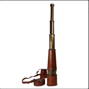 Telescopio de Latón Portátil de Moda, Telescopio Náutico de Capitán, Telescopio de Latón Hecho a Mano con Soporte, el Mejor Artículo para Regalo - Product Image 2
