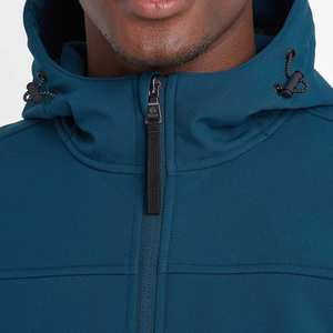 Chaqueta Softshell para Hombre, Formal, de Invierno, Ligera, Impermeable, Cortavientos, Transpirable, Ecológica, para Deportes al Aire Libre, con Cuello Alto - Product Image 6
