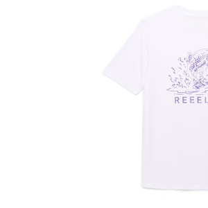 Customized Men's White Short Sleeve <b>T</b>-<b>Shirt</b> With <b>Fish</b> Print O-Neck Casual Regular Fit 100% Cotton Jersey Breathable - Product Image 2