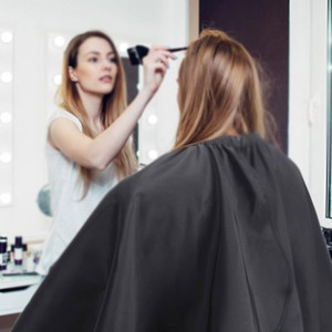 6 piezas de tamaño ajustable para hombres y mujeres, delantal de salón de peluquería elegante, delantal de salón de peluquería multifuncional personalizado - Product Image 5