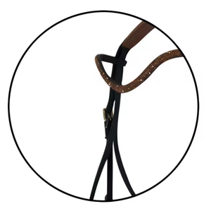Premium Leather Horse Bridle Custom Logo Customizable Size Packaging-MH Global Exports High Quality <b>Equestrian</b> Made India 10 - Product Image 2