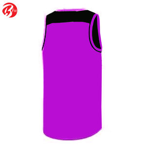 ชุดกีฬาชุดบาสเก็ตบอลสำหรับผู้ใหญ่ชุดเครื่องแบบบาสเก็ตบอลแบบระบายอากาศได้ดี - Product Image 4