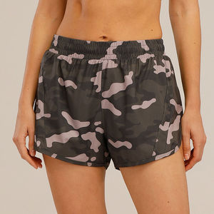 Shorts Deportivos Estampados de Cintura Alta para Mujer, de Secado Rápido, con Cordón Ajustable, para Correr, Gimnasio, Fitness, Deportes, para Damas, Ropa Casual de Verano - Product Image 3