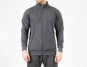 Chándales de invierno con logotipo personalizado Unisex transpirable peso pesado polar algodón chándales de gran tamaño para hombres - Product Image 2