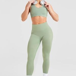 Leggings pour femmes en gros taille haute | Pantalon de yoga super doux léger de nouveau style 2025 | Vêtements de fitness personnalisés de grande taille - Product Image 4