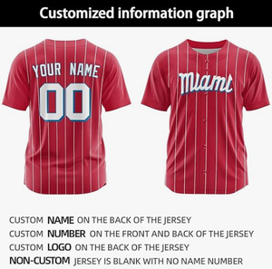 Custom Baseball Jerseys for Sports Teams <b>Fans</b> and Leagues Comfortable Breathable Fit with <b>Personalized</b> Names and Numbers - Product Image 6