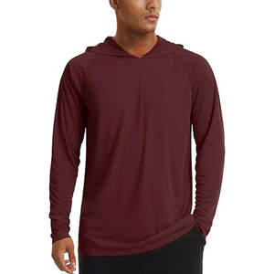 Camiseta con Capucha de Manga Larga con Protección Solar UPF 50+ para Hombre, Ligera, de Secado Rápido, para Pesca, con Orificios para los Pulgares - Product Image 5