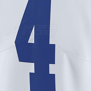 OEM Service Tendance Style Logo personnalisé Maillot de football quantité minimale de commande basse Polyester Vêtements de sport Maillot de football américain - Product Image 6