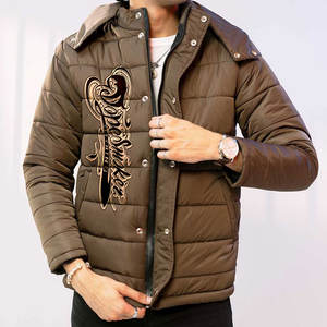 Chaquetas para Hombre 2026, Chaquetas de Plumón Aislantes para Deportes al Aire Libre de Invierno, Chaqueta Acolchada Gruesa y Cómoda con Cierre, Venta al Por Mayor - Product Image 3