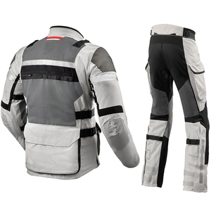 Combinaison de moto Cordura imperméable professionnelle personnalisée coupe-vent et équipement de moto de conception personnalisée de grande taille - Product Image 2