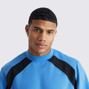 เสื้อสเวตเตอร์ผู้ชายผ้าฝ้ายแบบสวมหัวคอกลมมีซิปมีกระเป๋าเสื้อกันหนาวสีที่กำหนดเองเหมาะสำหรับฤดูหนาว - Product Image 4