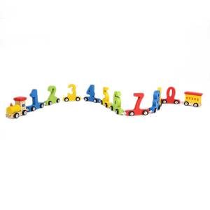Tren Digital de Madera para Niños - Multicolor - Product Image 1