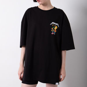 Camiseta Casual de Algodón 100% para Mujer, Diseño Premium, Impresión Personalizada al por Mayor, Estilo Hip Hop, 180-280 GSM, Alta Calidad, 2022 - Product Image 1