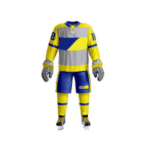 Conjunto de Uniforme de Hockey sobre Hielo Profesional, Ajuste Personalizado para Entrenamiento y Juegos Competitivos - Product Image 2