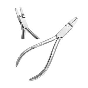 Pince à nez plat outil Tweed ruban arc formant pince pour orthodontie pince à nez plat professionnelle pour techniciens - Product Image 1