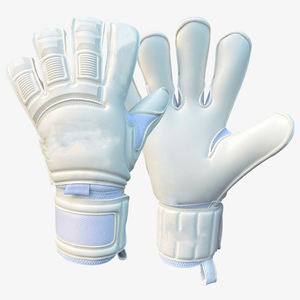 Nouveaux gants de gardien de but professionnels avec bout des doigts gants de gardien de but adulte taille d'entraînement de Football lisse en Latex épais - Product Image 6