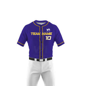 Uniforme de Béisbol Ligero y Transpirable, Ropa Deportiva Más Vendida, Uniforme de Béisbol para Venta en Línea - Product Image 4