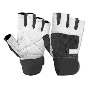 Gants de dynamophilie avec support de poignet Protection améliorée de l'adhérence et de la paume pour l'haltérophilie et la musculation - Product Image 1
