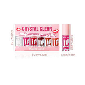 MAGIC CASA ชุดลิปออยล์เนื้อเจลลี่ขนาดพกพา 6 ชิ้น/เซ็ต บำรุงริมฝีปากชุ่มชื้นยาวนาน - Product Image 5