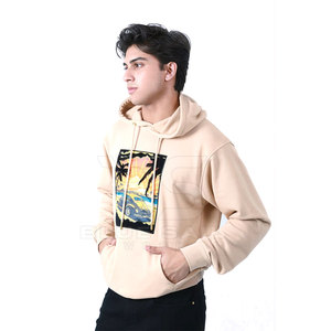 Sudaderas con capucha de algodón para hombre hechas a medida con tela suave básica ropa de calle diaria sudaderas con capucha deportivas sudaderas con capucha de algodón de alta calidad - Product Image 4