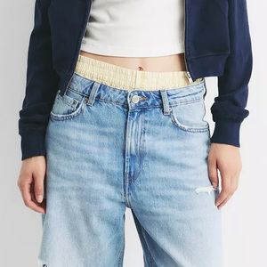 เสื้อมีฮู้ดผ้าฝ้ายสำหรับผู้หญิงแบบรูดซิปปิดแบบเต็มหน้าพิมพ์โลโก้แบบกำหนดเองและเย็บปักสีและขนาด - Product Image 6