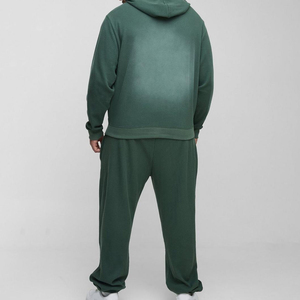 Ensemble de survêtements baggy pour hommes à la mode, sweat à capuche confortable et coupe ample, tenue décontractée pour salle de sport et vêtements quotidiens à la maison - Product Image 5