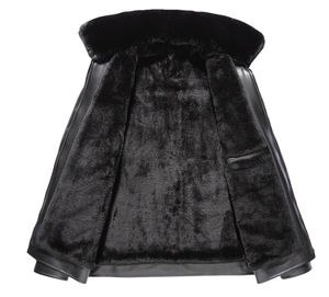 Moda personalizada nueva llegada de alta calidad chaqueta de cuero de Moda hombre nueva moda hombres PU chaqueta de cuero hombres al por mayor - Product Image 6